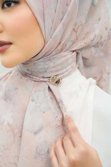 Zyta Pin Brooch - Big Stone Gold