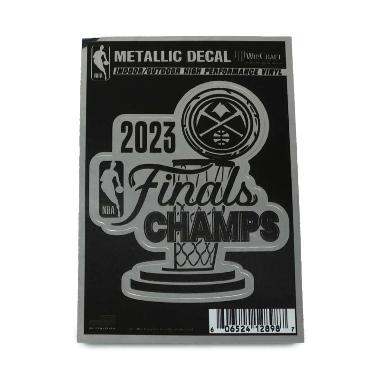 Wincraft Basketball NBA Denver Nuggets Champions NBA 2023 Decall 3x5 Movable Mettalic Accessories F1