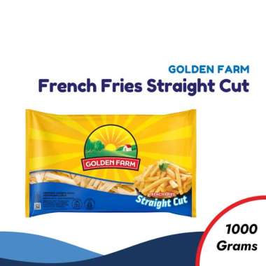 Golden Farm Kentang Goreng Straight Cut french fries Shoestring Crinkle Cut French Fries golden farm