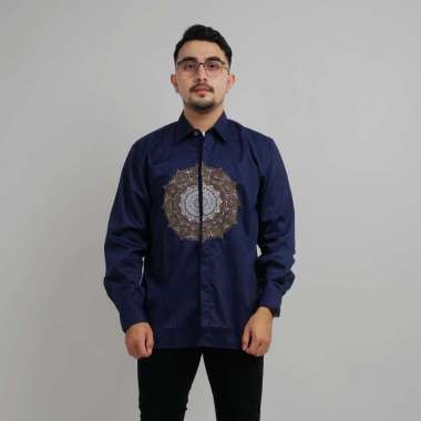 DGM Kemeja Pria Lengan Panjang Premium Toyobo Bordir 039 1908 MATAHARI M