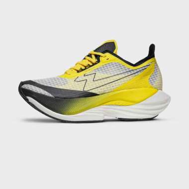 Eagle Alpha ST Sepatu Lari 42 Putih Hitam Kuning