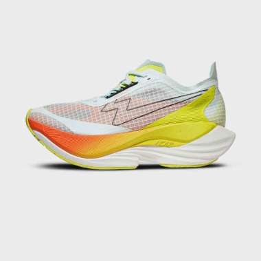 Eagle Alpha ST Sepatu Lari 45 Biru Muda Oranye Hijau