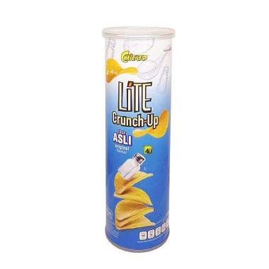 CHITATO LITE Crunch-Up - Flat Potato Chips - TABUNG Besar ASLI