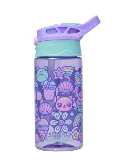 Smiggle Curious Junior Flip Plastic Drink Bottle 430Ml - IGL456722LIL