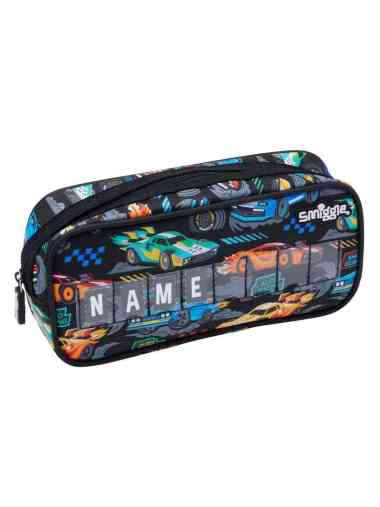 Smiggle Curious Cruiser ID Pencil Case - IGL456741BLK