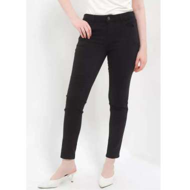 Giordano Women's High Waist Pocket Jeans Signature Black 0541501109 27