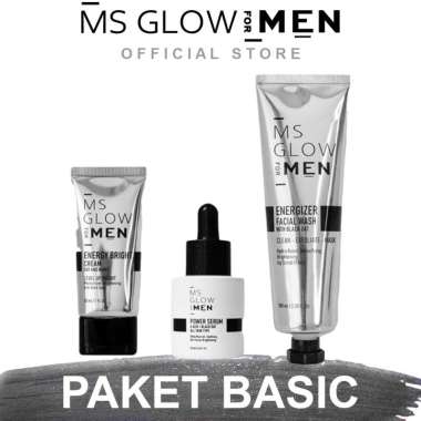 MS GLOW FOR MEN - PAKET BASIC