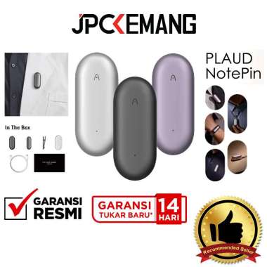 JPC KEMANG Plaud NotePin Limited Edition Wearable Compact AI Voice Recorder Plaud Note Pin GARANSI R