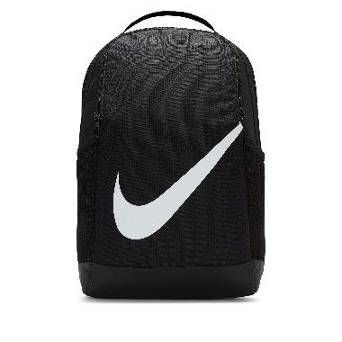 Nike Brasilia Kids' Backpack (18L) Black/Black/White (DV9436-010)
