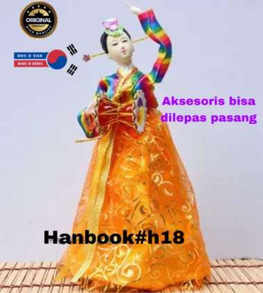 PREMIUM Pajangan Boneka Geisha Jepang Korea Patung Boneka Korea Jepang/Hiasan Dekorasi Rak/Pajangan 
