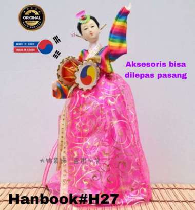 PREMIUM Pajangan Boneka Geisha Jepang Korea Patung Boneka Korea Jepang/Hiasan Dekorasi Rak/Pajangan 