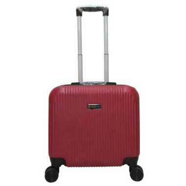 Koper Kabin 8833 Koper 17 inch Koper ABS Hardcase Koper Kunci Kombinasi Maroon