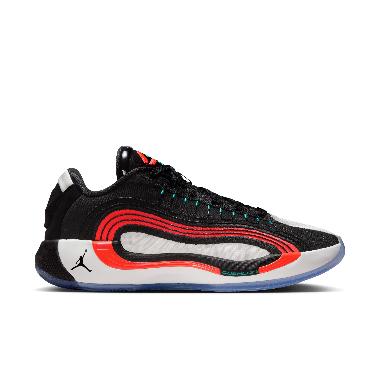 NIKE Men Basketball Jordan Luka 4 Pf Shoes Sepatu Basket Pria [HF0824-001] 12 Black/Bright Crimson-S