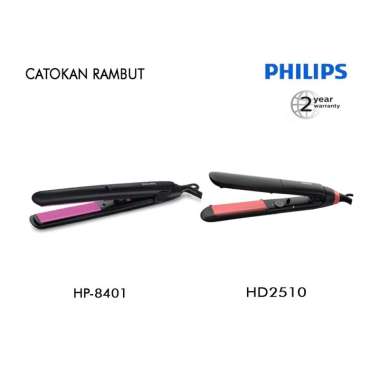 Philips Catokan Rambut HP8401 / BHS376 Catokan rambut Lurus Straightener Keratin Ceramic BHS376