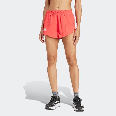 adidas Women Shorts Adizero Essentials Celana Pendek Lari Wanita [JP1842] A/M Semi Lucid Red