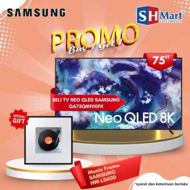 Samsung Neo Qled Tv 75 Inch QN900F Miniled 8K Vision AI Smart Tv QA75QN900FKXXD / 75QN900F NEW 2025