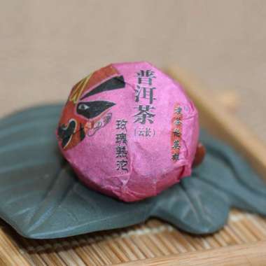 Teh Pu Er Cha Chinese Tea Mini Herbal Alami PU'ER Yunan Yunnan Yun Nan Pu Erh Puer Per Biji Kualitas