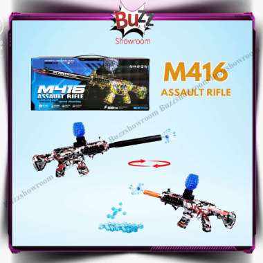 Mainan Tembakan Anak WGG M416 Assault Rifle Gel Blaster Watergel M4