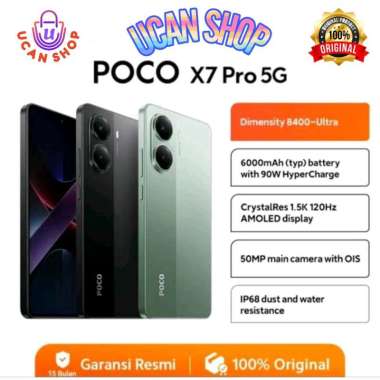 POCO X7 PRO 5G 12/512 GARANSI RESMI 100% ORIGINAL POCO X7PRO RESMI green