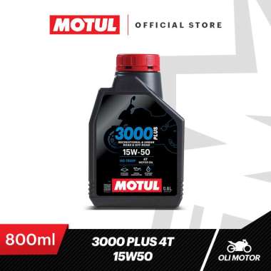 MOTUL Oli Motor 3000 PLUS 4T 15W50 0.8L II