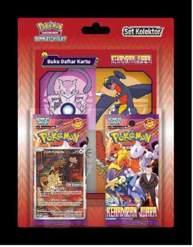 Pokemon Kehadiran Juara Set Kolektor TCG Indonesia SV10S