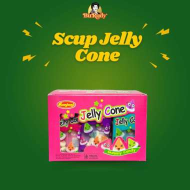 SCUP JELLY CONE GUMMY CANDY