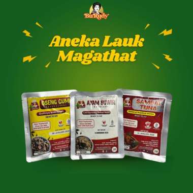 Sambal Tuna | Sambal Cumi | Ayam Suwir Mangathat Ready To Eat Ayam Suwir