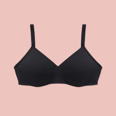 Felancy Bra Comfort Wireless Cup C 073-1338C 36C/080 Black
