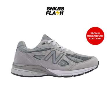 Sepatu Sneakers Unisex NEW BALANCE 990 V4 MADE IN USA GREY - U990GR4 37