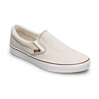Vans Classic Slip-On Sepatu Sneaker - Salt Wash Peyote [Vn000D5Pbys] 11.5