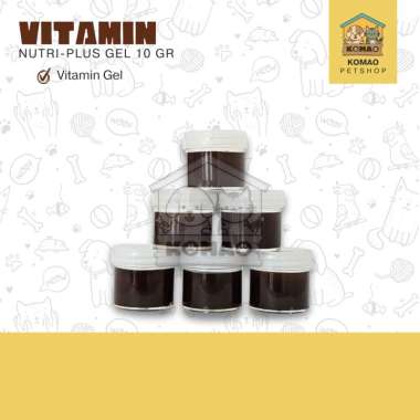 NUTRIPLUS GEL 10GR JAR - Vitamin Hewan Imun Daya Tahan Tubuh NutriPlus Gel 10gr Jar