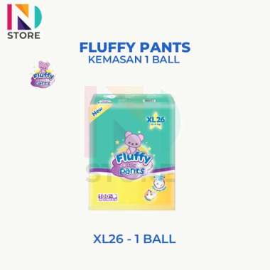 Fluffy Pants S40/M30/L26/XL26 Paket 1 Ball FLUFFY XL26 1 BALL