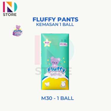 Fluffy Pants S40/M30/L26/XL26 Paket 1 Ball FLUFFY M30 1 BALL