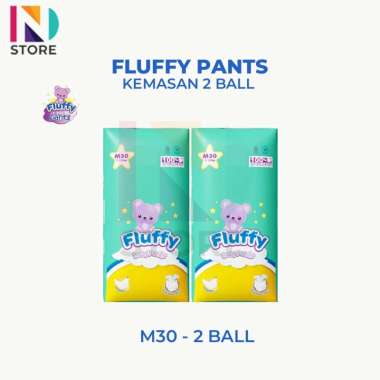 Fluffy Pants S40/M30/L26/XL26 Paket 2 Ball FLUFFY M30 2 BALL