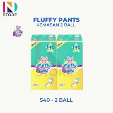 Fluffy Pants S40/M30/L26/XL26 Paket 2 Ball FLUFFY S40 2 BALL