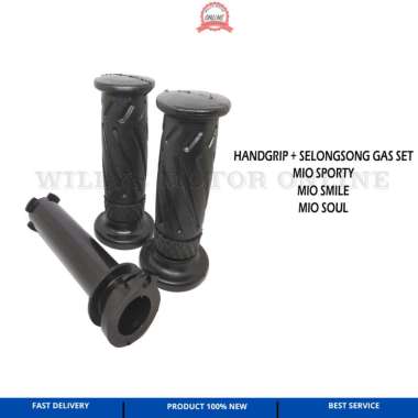 Handgrip Mio Sporty Mio New Soul karbu SET kanan kiri Hanpat Mio HANDGRIP ONLY