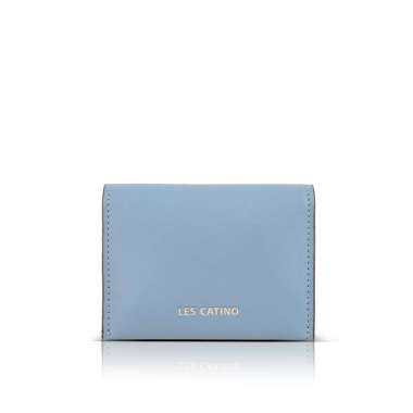 Dompet Les Catino Fancy Linen Wallet -Linen Blue Stone