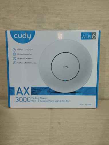 CUDY AP3000 Indoor AX3000 2.5G Wi-Fi 6 Access PointCUDY AP3000 Indoor AX3000 2.5G Wi-Fi 6 Access Poi