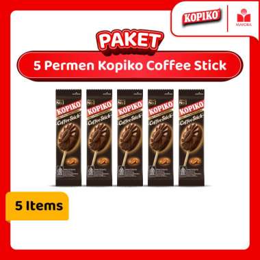 Paket 5 Permen Kopiko Coffee Stick -