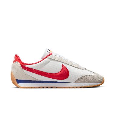 NIKE Men Sportswear Pacific Shoes Sepatu Olahraga Pria [HQ2052-101] 8.5 White/Lt Crimson-Platinum Ti
