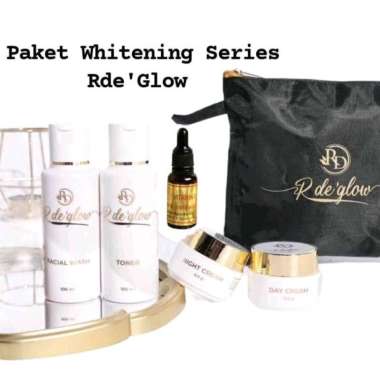 RDE GLOW PAKET WHITENING SERUM VIT.C RINNA DIAZELLA SKINCARE KUALITAS ORIGINAL 100% PAKET CLEANSER