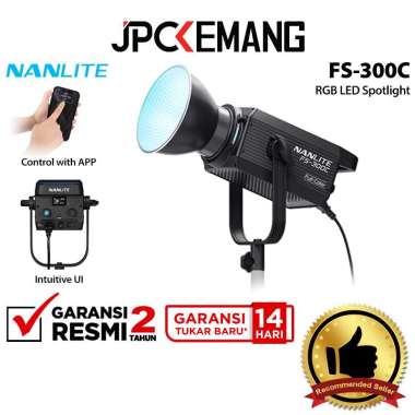 JPC KEMANG Nanlite FS-300C RGB LED Spotlight Nanlite FS300C FS 300 C Flash Studio Lighting Video Lig