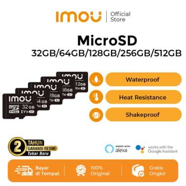 IMOU MicroSD 32GB 64GB 128GB 256GB 512GB Micro SD HP CCTV Kartu Memori Memory Card Class 10 MicroSD 