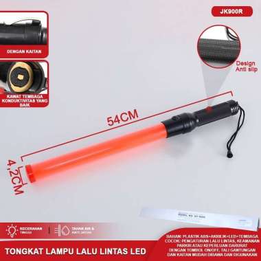 Lampu Tongkat Parkir Senter Parkir Tongkat Polisi Lalu Lintas Led Tongkat Parkir Lalin Stik Parkir J