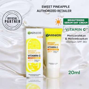 Garnier Bright Complete SPF 36 Serum Cream 20ml - Cream Siang