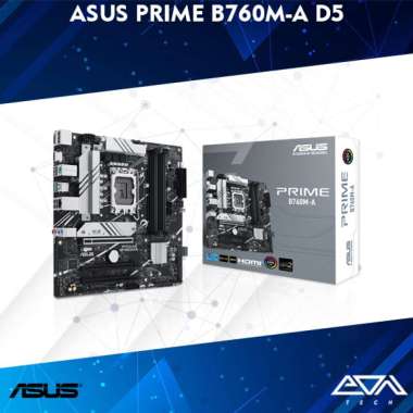 ASUS PRIME B760M-A D5 MOTHERBOARD DDR5 Intel LGA 1700