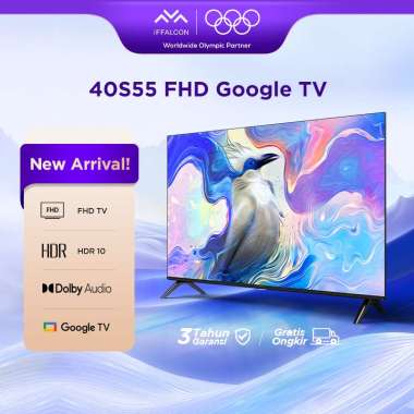 iFFALCON by TCL 40 inch S55 Series Google TV (Android 14) Smart Digital - FHD - HDR 10 - Dolby Audio