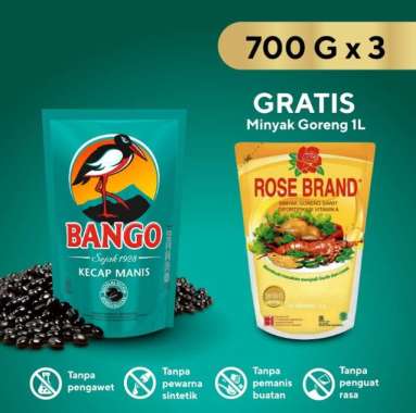 Promo Harga Rose Brand Minyak Goreng 1000 ml - Blibli