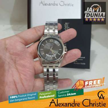 JAM TANGAN ALEXANDRE CHRISTIE PRIA ORIGINAL 8673 AC8673 JAM TANGAN ALEXANDER CHRISTIE PRIA CT ST JAM