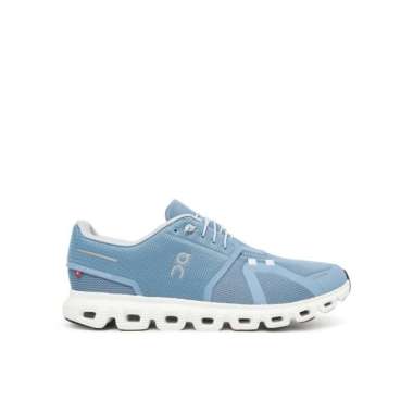 On Cloud 6 Sepatu Olahraga Pria [3MF10071508] 10 Chambray White